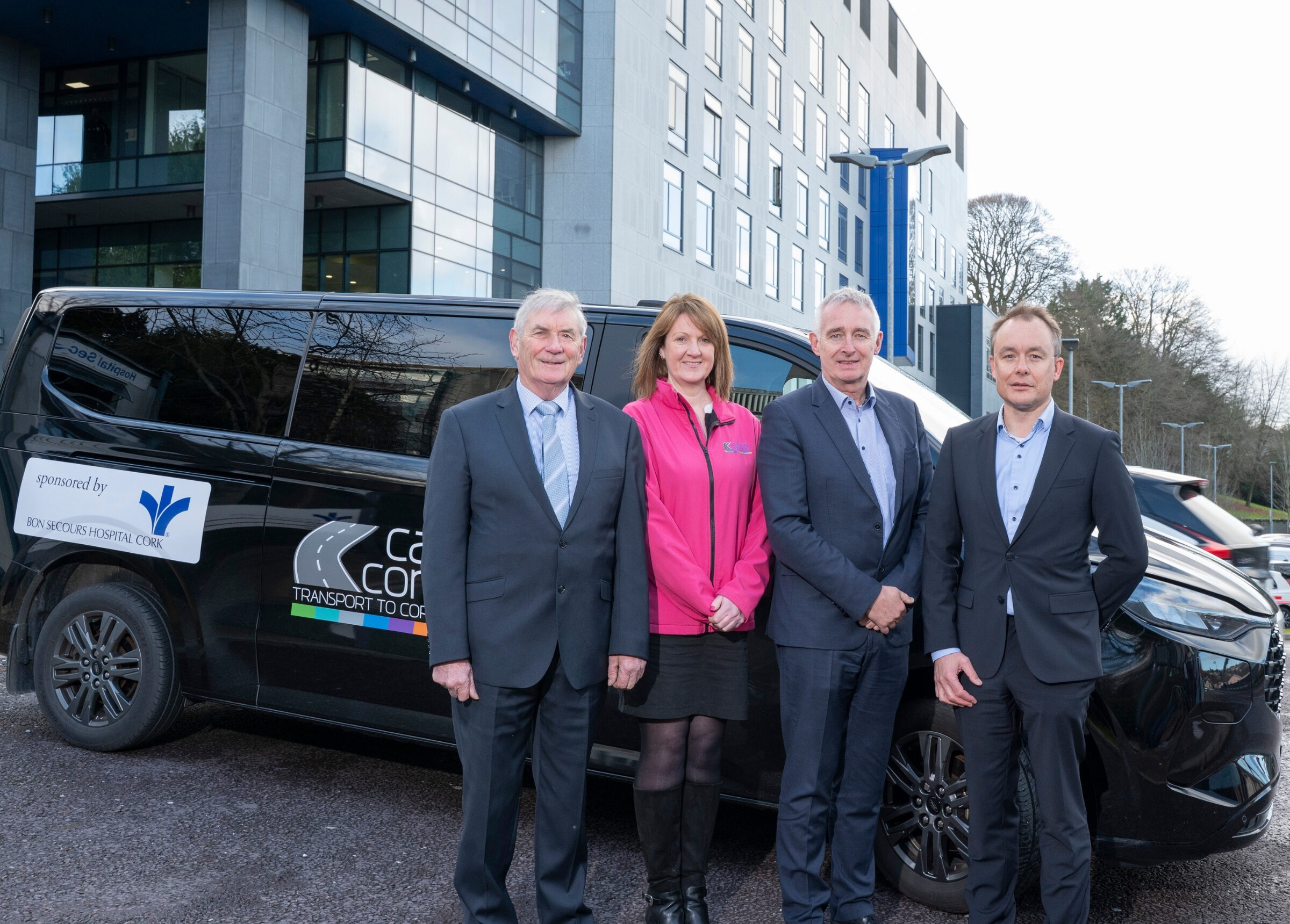 Cancer Connect 8-seater minivan sponsored by Bon Secours Hospital Cork