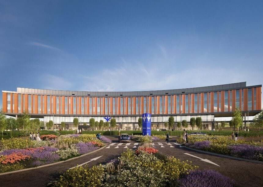 Visualisation of the new Bon Secours Hospital Limerick