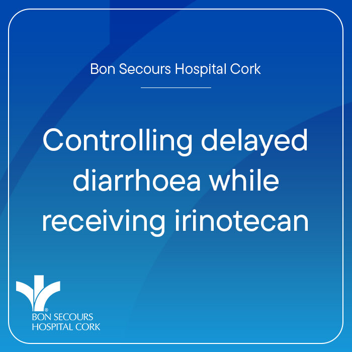 Download Controlling delayed diarrhoea while receiving Irinotecan