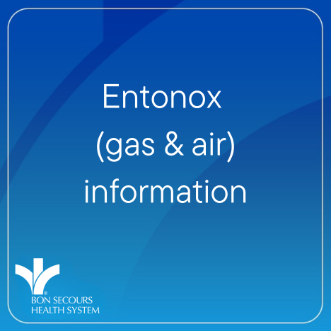 Download Entonox (gas & air) information