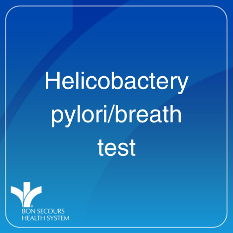Download Helicobactery pylori/breath test