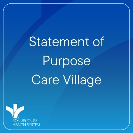 Download Bon Secours Care Village - Statement of Purpose