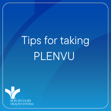 Download Tips for taking PLENVU